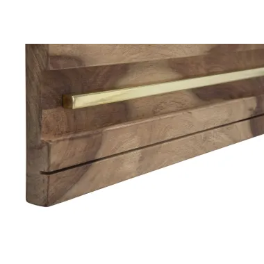 LUSTRO ELEGANT SHEESHAM 120X3X73 cm (WYMIAR WEWNĘTRZNY 57X84 cm)